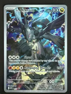 N's Zekrom 031 Promo - Mega Evolutions - Pokemon - NM - Image 1