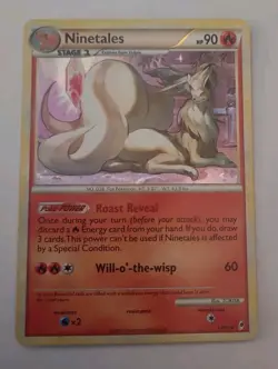 Pokemon Ninetales 17/95 Call of Legends Holo Near MInt - Image 1