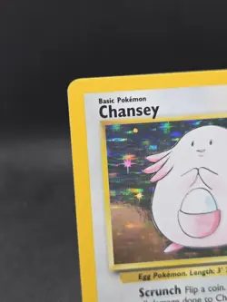Chansey (Holo) 003/102 Pokemon Base Set Unlimited - MP - Image 3