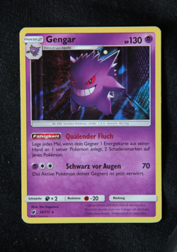 Pokemon "Gengar" 38/111 *Holo* Set: Crimson Invasion - Deutsch - Good - Image 1