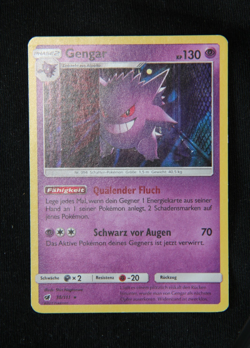 Pokemon "Gengar" 38/111 *Holo* Set: Crimson Invasion - Deutsch - Good - Image 3