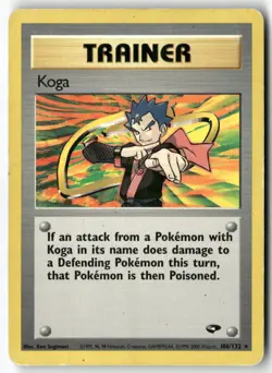 Koga (106) [G2 - 106/132] Rare Gym Challenge EN HP - Image 1