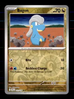 Bagon 112/159 Common Journey Together Pokemon Reverse Holo Near Mint - Image 1