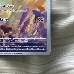 The Pokemon Company Rapidash 189/182 Destined Rivals Illustration Rare Holo Eng… - Image 5