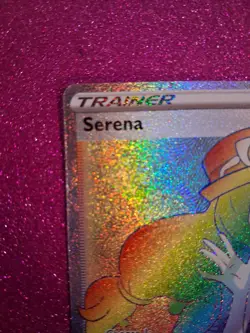 Pokemon TCG Serena SWSH12 Silver Tempest Secret Rare Holo Full Art 207/195 EN - Image 2