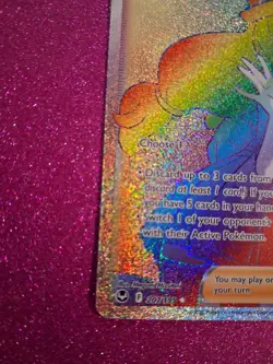 Pokemon TCG Serena SWSH12 Silver Tempest Secret Rare Holo Full Art 207/195 EN - Image 4