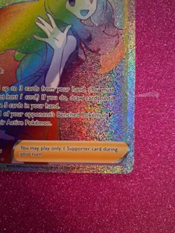 Pokemon TCG Serena SWSH12 Silver Tempest Secret Rare Holo Full Art 207/195 EN - Image 5