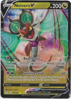 Noivern V 117/203 Holo V Rare Evolving Skies Pokemon Near Mint - Image 1