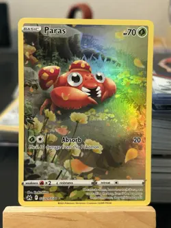 2023 Pokemon Sword & Shield Crown Zenith Paras #GG32/GG70 Galarian Gallery - Image 1