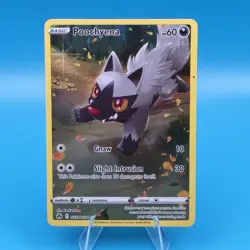 Pokemon Poochyena GG33/GG70 Crown Zenith Galarian Gallery Holo Rare - Image 1