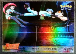 1999 Topps Pokemon The First Movie Rainbow Foil First Print Blue Logo #23 Rare - Image 1