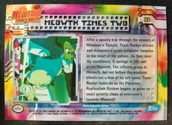 1999 Topps Pokemon The First Movie Rainbow Foil First Print Blue Logo #23 Rare - Image 2