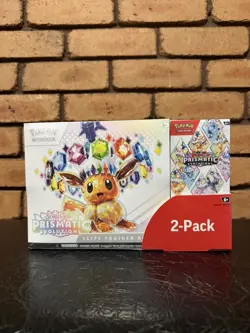 Pokemon Prismatic Evolutions Costco Bundle ETB Booster Bundle - Image 1