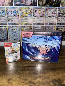 Pokemon Prismatic Evolutions Booster Bundle And Chaos Rising Etb Factory Sealed - Image 1