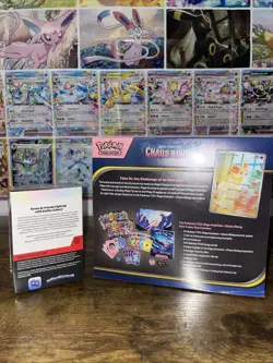 Pokemon Prismatic Evolutions Booster Bundle And Chaos Rising Etb Factory Sealed - Image 3