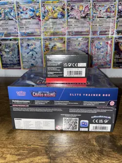 Pokemon Prismatic Evolutions Booster Bundle And Chaos Rising Etb Factory Sealed - Image 4
