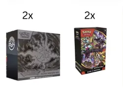 *PRESALE* Pokemon Pitch Black - Pokemon Center Etb X2 + Booster Bundle X2 - Image 1