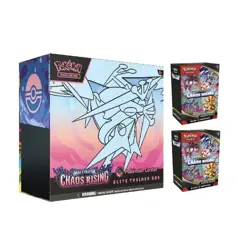 Chaos Rising Pokemon Center ETB Elite Trainer Box & 2 x Booster Bundle US SELLER - Image 2