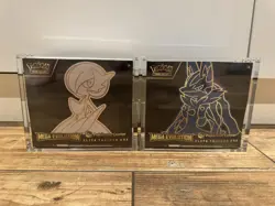 Mega Evolution Pokemon Center ETB Bundle - Gardevoir & Lucario + Acrylics Sealed - Image 1