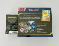 POKEMON TCG Chaos Rising Elite Trainer Box ETB + Booster Bundle Mega Evolution - Image 2