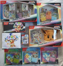 Pokemon TCG SV8.5 Prismatic Evolutions Bundle ETB + Collections 47 Packs -Sealed - Image 1