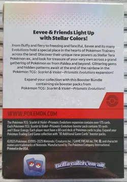 Pokemon TCG SV8.5 Prismatic Evolutions Bundle ETB + Collections 47 Packs -Sealed - Image 5