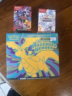 Pokemon Ascended Heroes ETB Destined Rivals Booster Bundle Prismatic BB - Image 1