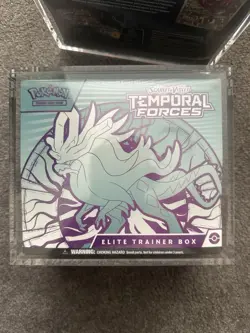 Pokemon Sealed ETB Bundle – Temporal Forces, Phantasmal Flames & Mega Evolution - Image 1