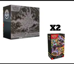 Pokemon Pitch Black Bundle | 1x Pokemon Center ETB + 2x Booster Bundle | PRESALE - Image 1