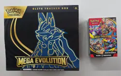 Pokemon TCG: Mega Evolutions ETB, Booster Bundle ***NEW FACTORY SEALED*** - Image 1