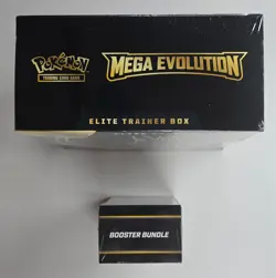 Pokemon TCG: Mega Evolutions ETB, Booster Bundle ***NEW FACTORY SEALED*** - Image 3