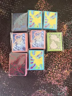Pokemon 7x ETB/UPC Sleeve packs bundle Ascended Heroes, Chaos rising and more - Image 1