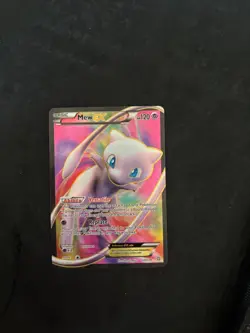 Pokemon TCG Mew EX Dragons Exalted 120/124 Ultra Rare Full Art Holo Basic HP120 - Image 1