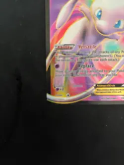 Pokemon TCG Mew EX Dragons Exalted 120/124 Ultra Rare Full Art Holo Basic HP120 - Image 2