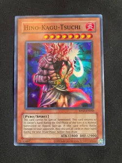Yu-Gi-Oh! TCG Hino-Kagu-Tsuchi RP02 NM Unlimited Super Rare - Image 1