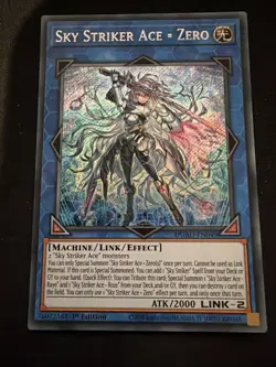 Sky Striker Ace = Zero - DUAD-EN049 - Secret Rare - 1st Edition - Yugioh - Image 1