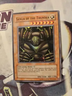 Sanga Of The Thunder - MRD-025 - Super Rare - LP - Yugioh - Original Print - Image 1