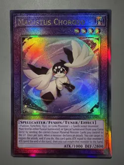 YUGIOH MAGISTUS CHOROZO ASIA ENGLISH EDITION CR11-AE084 ULTIMATE RARE - Image 1