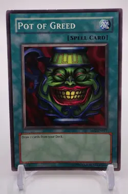 Yugioh Pot of Greed SD2-EN017 1st Common (Hp) - Image 1