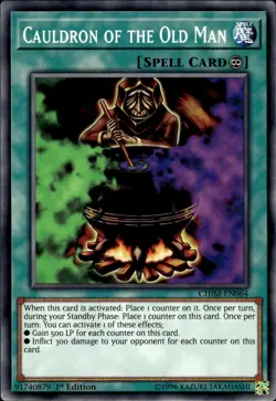 Cauldron Of The Old Man - 1st Edition CHIM-EN064 - NM - YuGiOh - Image 1