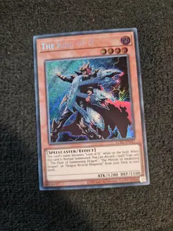 Yugioh The King Of D. LCKC-EN107 Secret Rare NM - Image 1