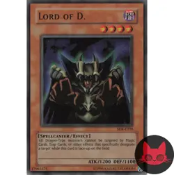 Yugioh Lord of D. SDK-E038 Super Rare NM - Image 1