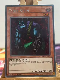 Cyber-Stein BLHR-DE074 Secret Rare Deutsch NM YUGIOH - Image 1