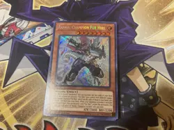 Rafale, Champion Fur Hire DASA-EN023 1st Secret Rare NM Yugioh Card - Image 1