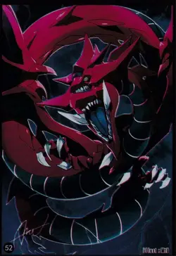 (50) Yu-Gi-Oh Small Size Slifer The Sky Dragon Card Sleeves #52 63x90 mm - Image 1