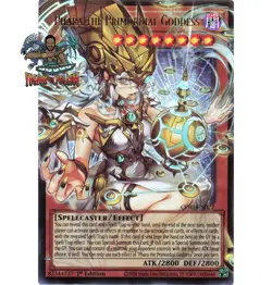 Yugioh! 1x Phara the Primordial Goddess Extended Art CORI-EN022 Ultra Rare NM - Image 1