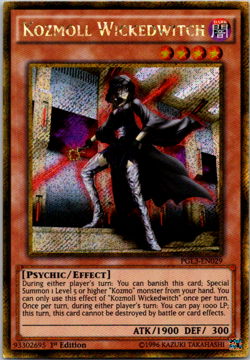 Yugioh Kozmoll Wickedwitch PGL3-EN029 1st Edition - Image 1