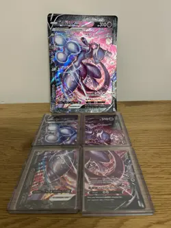 Mewtwo V-UNION [Set of 4] SWSH: Sword & Shield Promo Cards Holo - Image 1