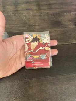 Monkey D Luffy ST10-006 English Version 1st Anniversary Set Promo One Piece Card - Image 4