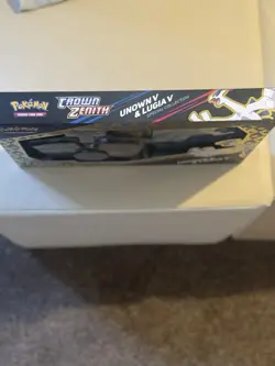 Pokemon TCG Crown Zenith Lugia v and Unown v Special Collection Box New & Sealed - Image 3